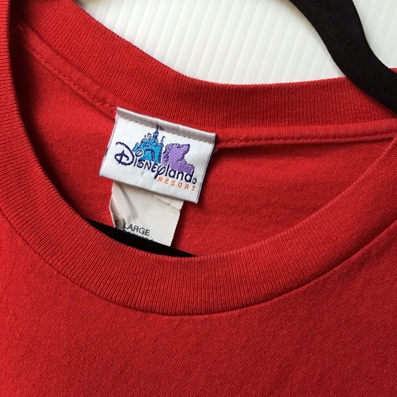 Disneyland Resort Red T-Shirt Unisex Size L. - Picture 6 of 7
